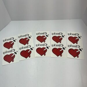 Unbranded Bride of Chucky Temporary Tattoo Unisex OS Red New Horror Cosplay 5pk